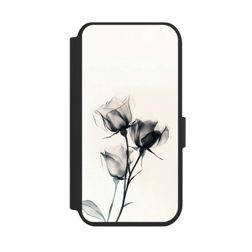 Apple iPhone 14 Pro NIVOflip Schwarze Blume
