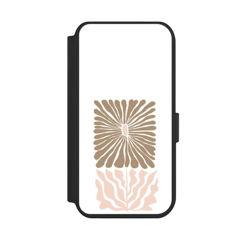 Apple iPhone 14 Pro NIVOflip Boho Flower Caramel on White