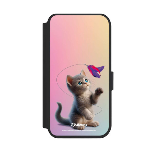 Apple iPhone 14 Pro NIVOflip Playing Cat with Feather