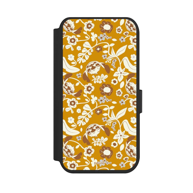 iPhone 14 Pro NIVOflip Stitch Floral Mustard Pattern