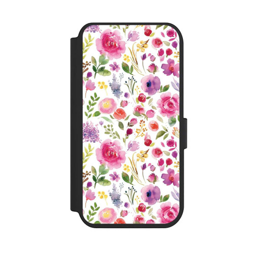 Apple iPhone 14 Pro NIVOflip Roses Flowers Purple