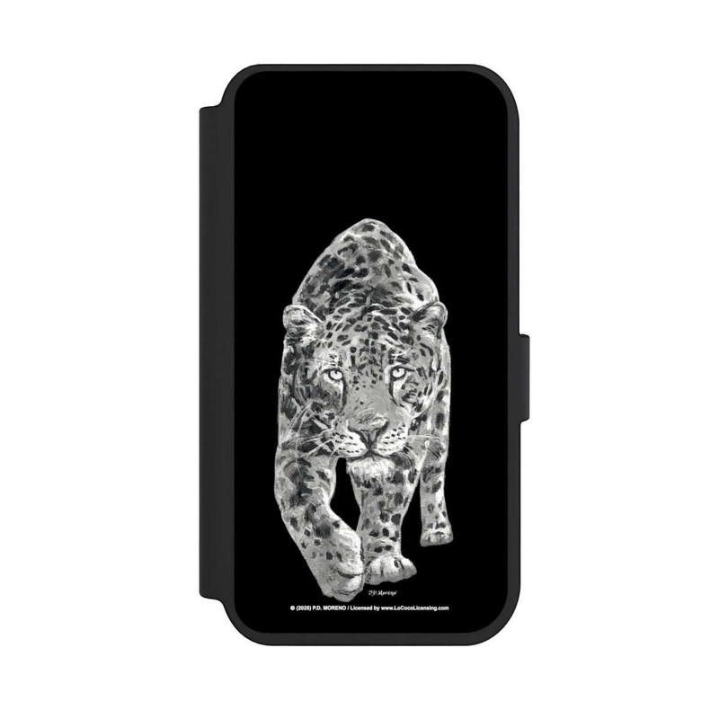 iPhone 14 Pro NIVOflip Leopard Schwarz