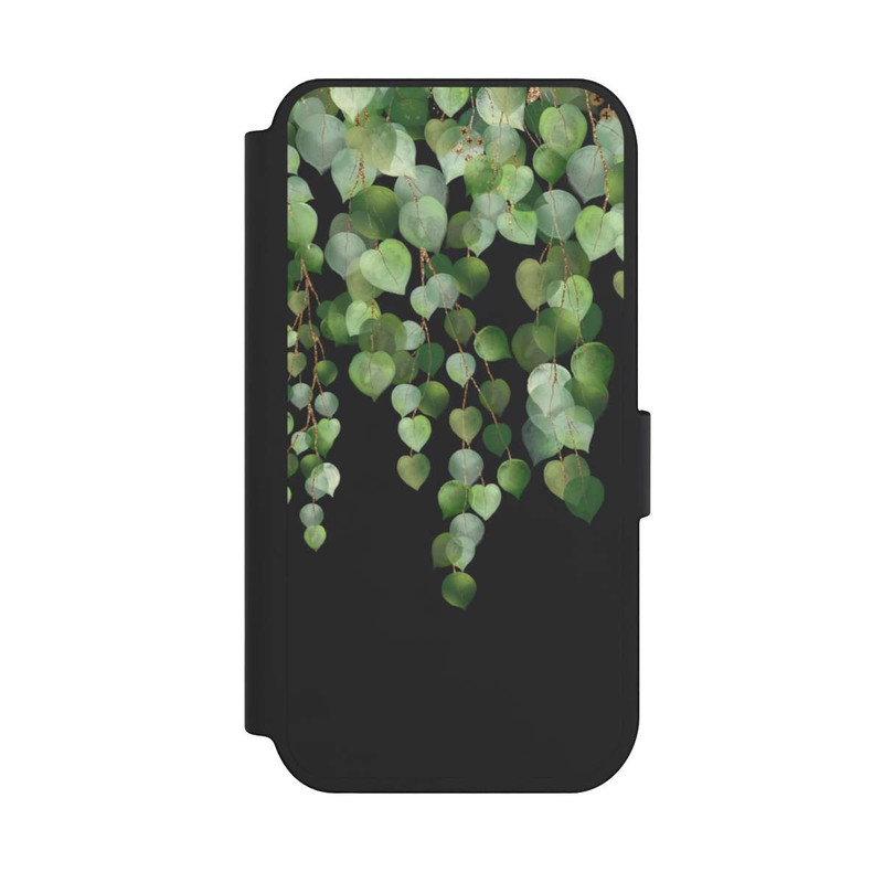 iPhone 14 Pro NIVOflip Eucalyptus Hanging Watercolor Transparent
