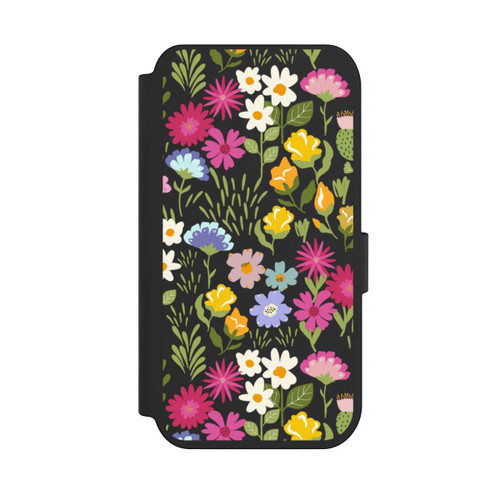 Apple iPhone 14 Pro NIVOflip Bunte Sommerblumen Transparent