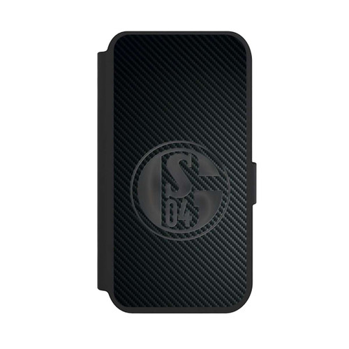 Apple iPhone 14 Pro NIVOflip Schalke 04 Carbon Look