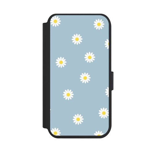 Apple iPhone 14 Pro NIVOflip Gänseblümchen Muster Blau