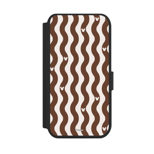 Apple iPhone 14 Pro NIVOflip Mickey Mouse Brown Pattern Waves