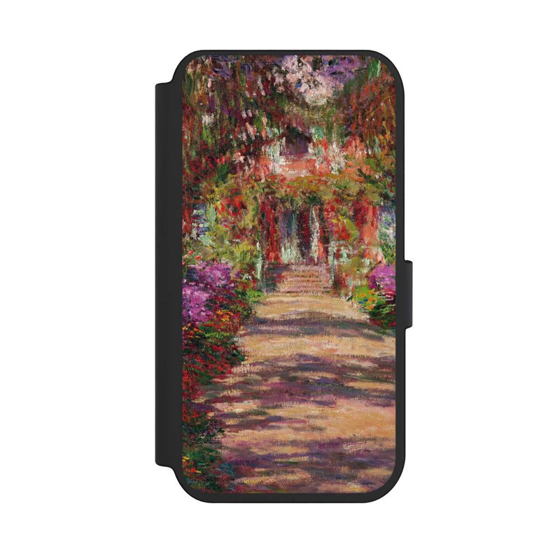 iPhone 14 Pro NIVOflip Eine Allee in Monets Garten in Giverny by Claude Monet
