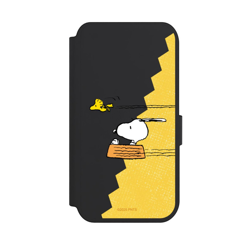 iPhone 14 Pro NIVOflip Peanuts-Snoopy und Woodstock Transparent