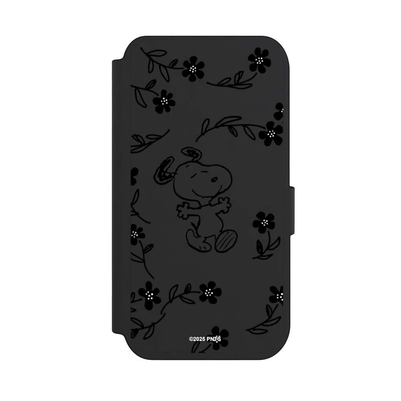 iPhone 14 Pro NIVOflip Snoopy und Flowers Transparent
