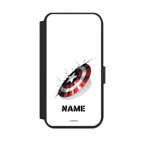 Apple iPhone 14 Pro NIVOflip Captain America Shield Personalisierbar