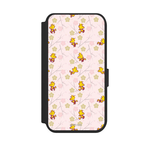 Apple iPhone 14 Pro NIVOflip Woodstock Pink Muster