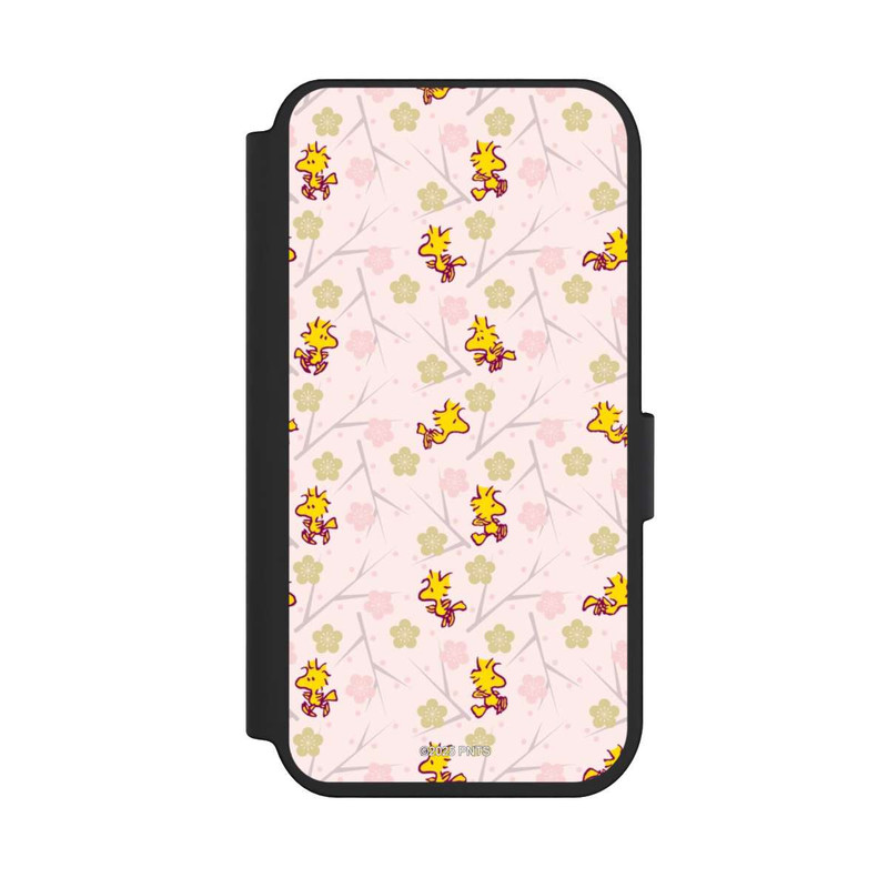 iPhone 14 Pro NIVOflip Woodstock Pink Muster