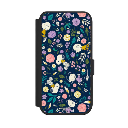 Apple iPhone 14 Pro NIVOflip Peanuts Dark Flower Pattern