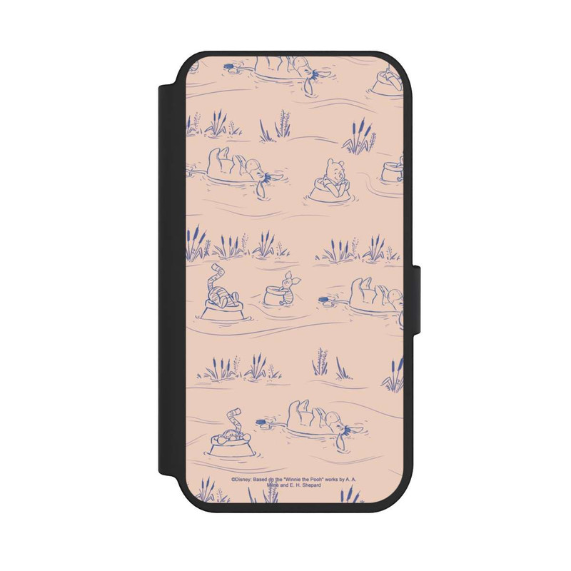 iPhone 14 Pro NIVOflip Winnie Puuh Keramik Muster Brücke Pink