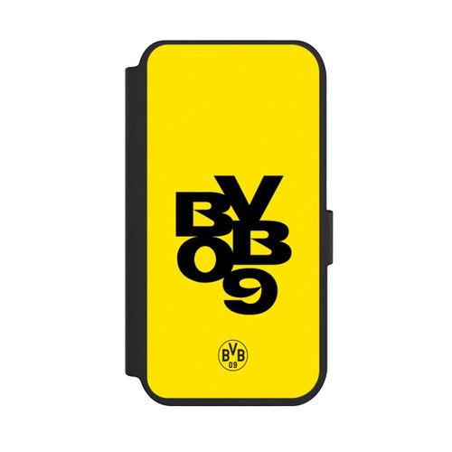 Apple iPhone 14 Pro NIVOflip BVB09 Schwarz Gelb