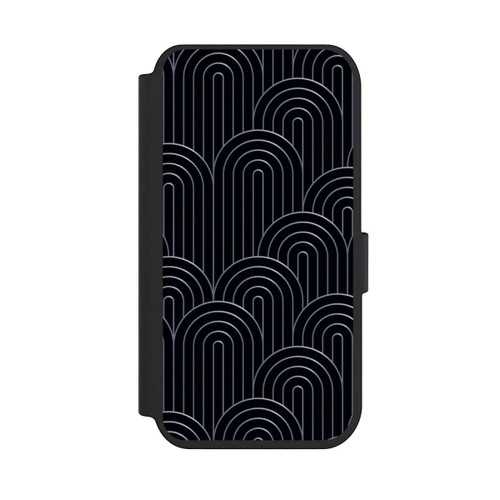 Apple iPhone 14 Pro NIVOflip Art Deco Silber