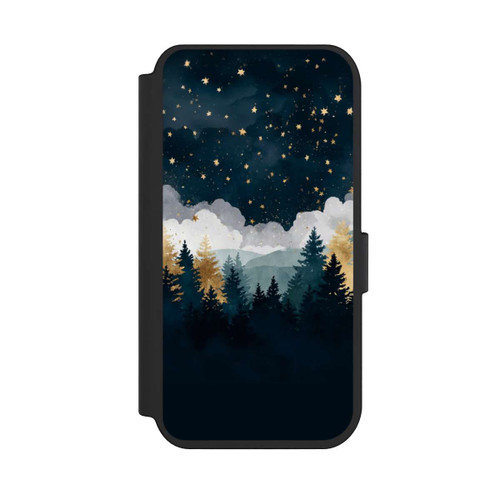 Apple iPhone 14 Pro NIVOflip Forêt Nocturne Indigo