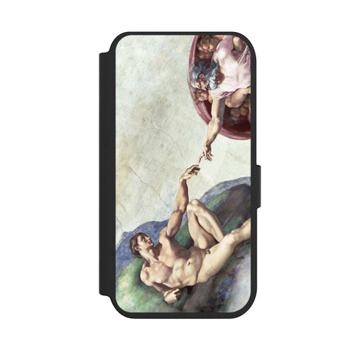 Apple iPhone 14 Pro NIVOflip Michelangelo Buonarroti Erschaffung von Adam