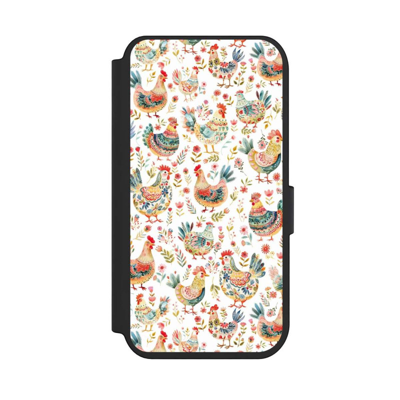 iPhone 14 Pro NIVOflip Folklore Huhn mit KI