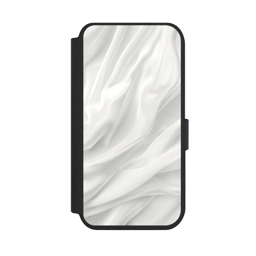 Apple iPhone 14 Pro NIVOflip Weiße Seidenmatte Textur mit KI