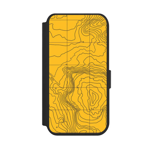 Apple iPhone 14 Pro NIVOflip Berg gelbe Linien