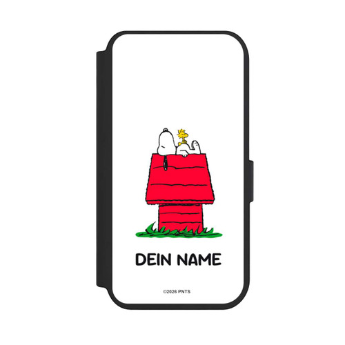 Apple iPhone 14 Pro NIVOflip Snoopy and Woodstock Classic Personalisierbar