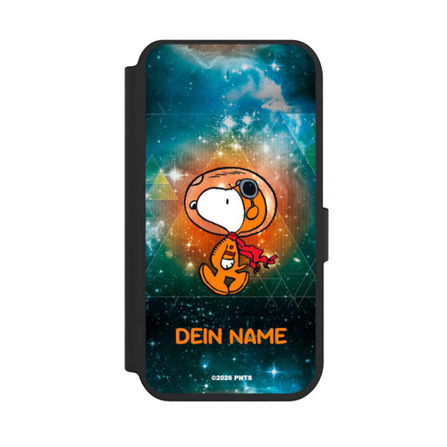 Apple iPhone 14 Pro NIVOflip Snoopy Weltraumreisender Personalisierbar