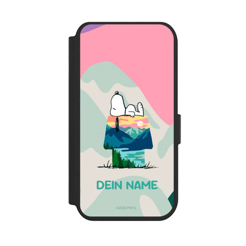 Apple iPhone 14 Pro NIVOflip Snoopy Outdoor Personalisierbar
