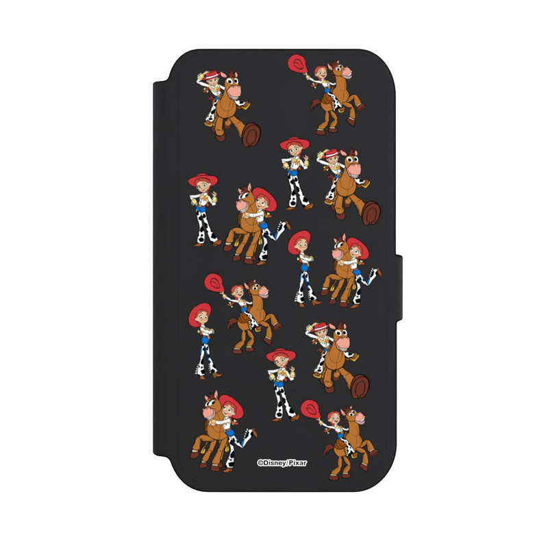 iPhone 14 Pro NIVOflip Toy Story 5 Jessie Cowboy Pattern Transparent