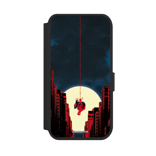 Apple iPhone 14 Pro NIVOflip Spider-Man Marvel between Skyscrapers