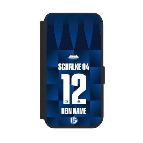 Apple iPhone 14 Pro NIVOflip Schalke 04 Trikot Personalisierbar 26-27