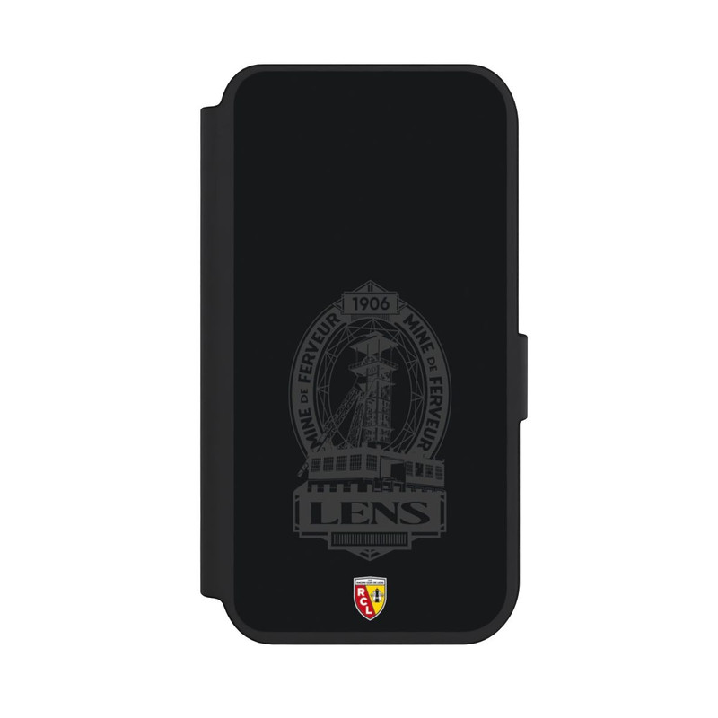 iPhone 14 Pro NIVOflip RC Lens Mine de Ferveur Emblem black