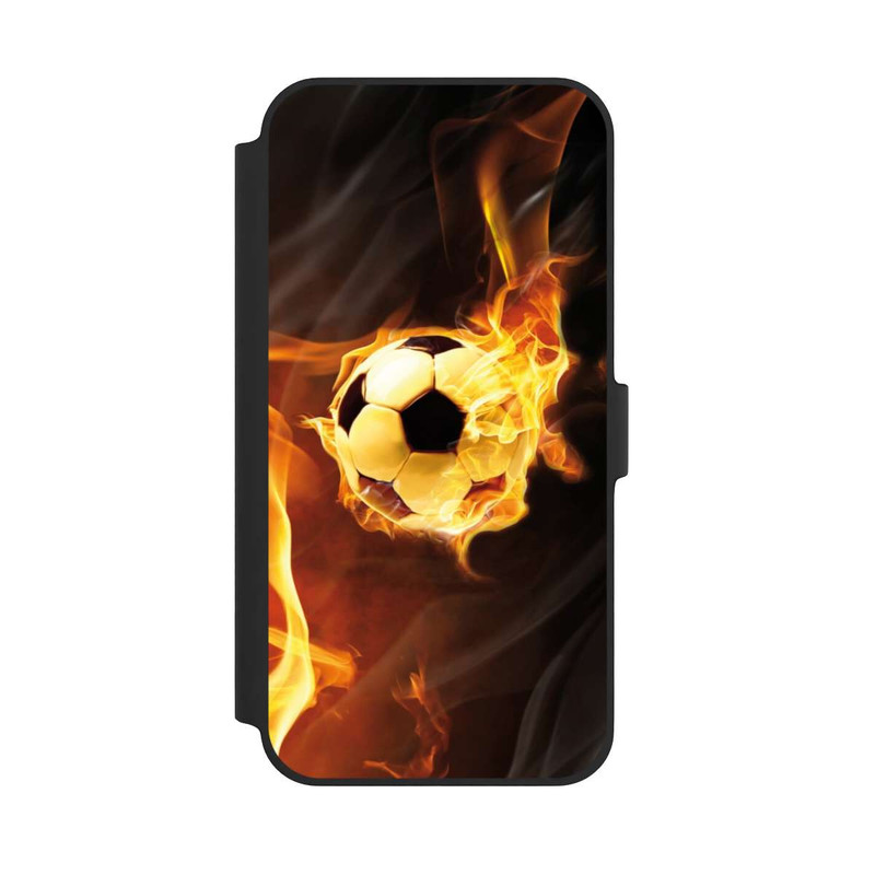 iPhone 14 Plus NIVOflip Fußball in Flammen
