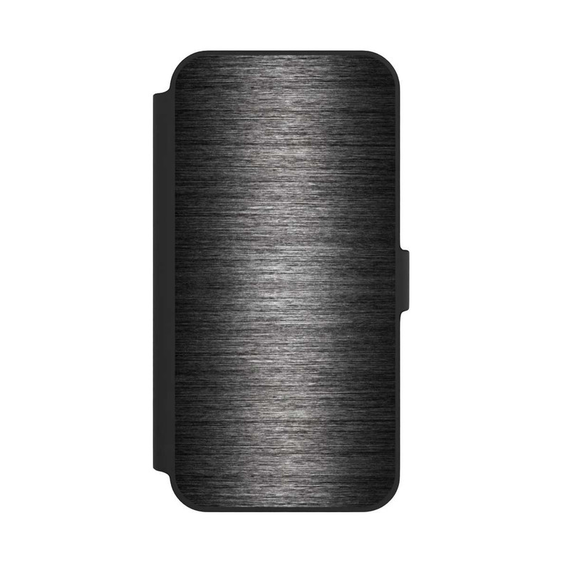 iPhone 14 Plus NIVOflip Metal Look - Anthrazit
