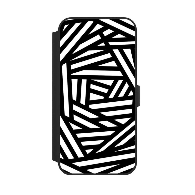 iPhone 14 Plus NIVOflip Einfach schwarz und weiß1