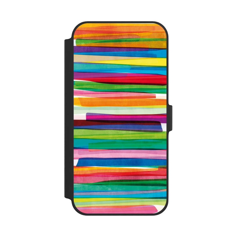 iPhone 14 Plus NIVOflip Bunte Streifen1