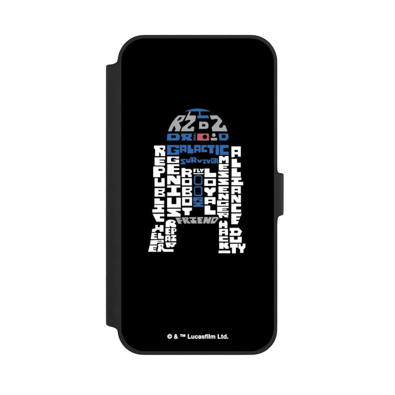 iPhone 14 Plus NIVOflip R2-D2 Typo Grafisch