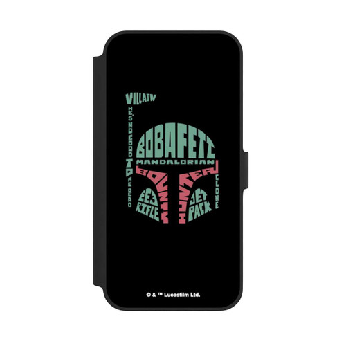 Apple iPhone 14 Plus NIVOflip Boba Fett Typo Grafisch