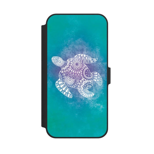 Apple iPhone 14 Plus NIVOflip Mandala Schildkröte