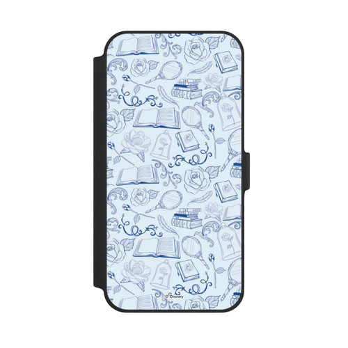 Apple iPhone 14 Plus NIVOflip Beauty and Beast Pattern Blue