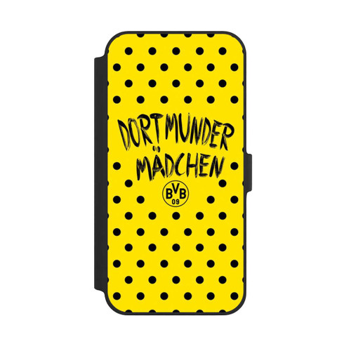 Apple iPhone 14 Plus NIVOflip BVB Dortmunder Mädel Punkte