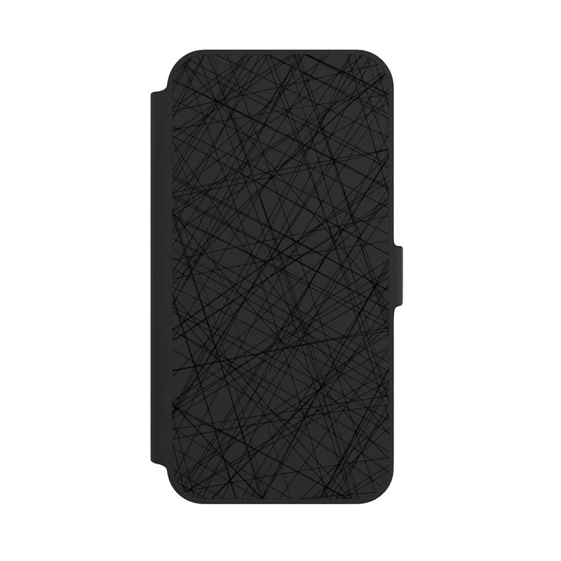 iPhone 14 Plus NIVOflip Scratches Black ohne Hintergrund