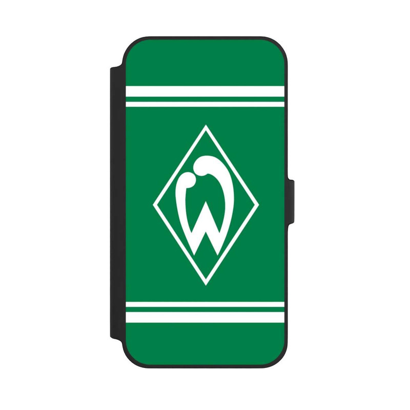 iPhone 14 Plus NIVOflip Werder Stripes Green