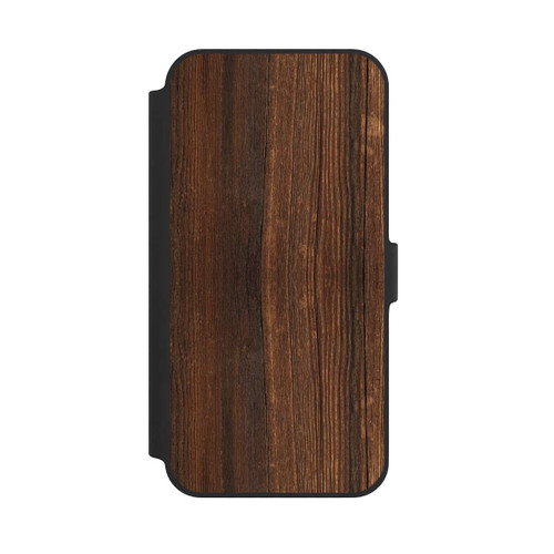 Apple iPhone 14 Plus NIVOflip Nußbaum Holzlook