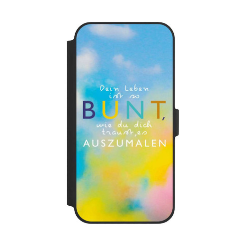 Apple iPhone 14 Plus NIVOflip Das Leben ist Bunt