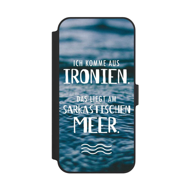 iPhone 14 Plus NIVOflip Ich Komme aus Ironien