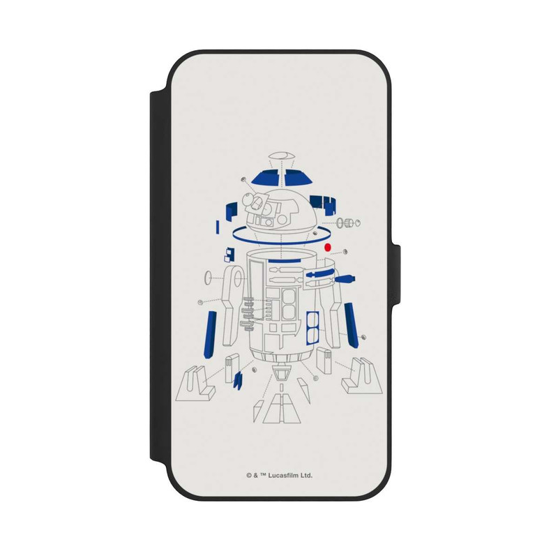 iPhone 14 Plus NIVOflip R2D2 Explosionszeichung - StarWars 8