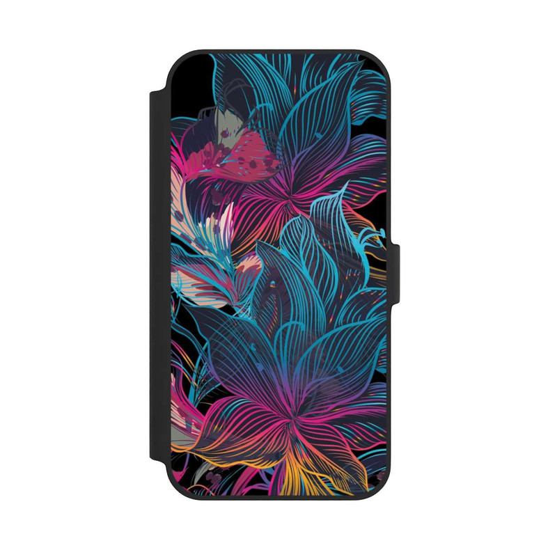 iPhone 14 Plus NIVOflip Neon Flower Power