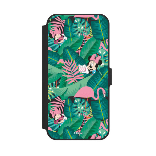 Apple iPhone 14 Plus NIVOflip Minnie Summer Palmblätter ohne Hintergrund